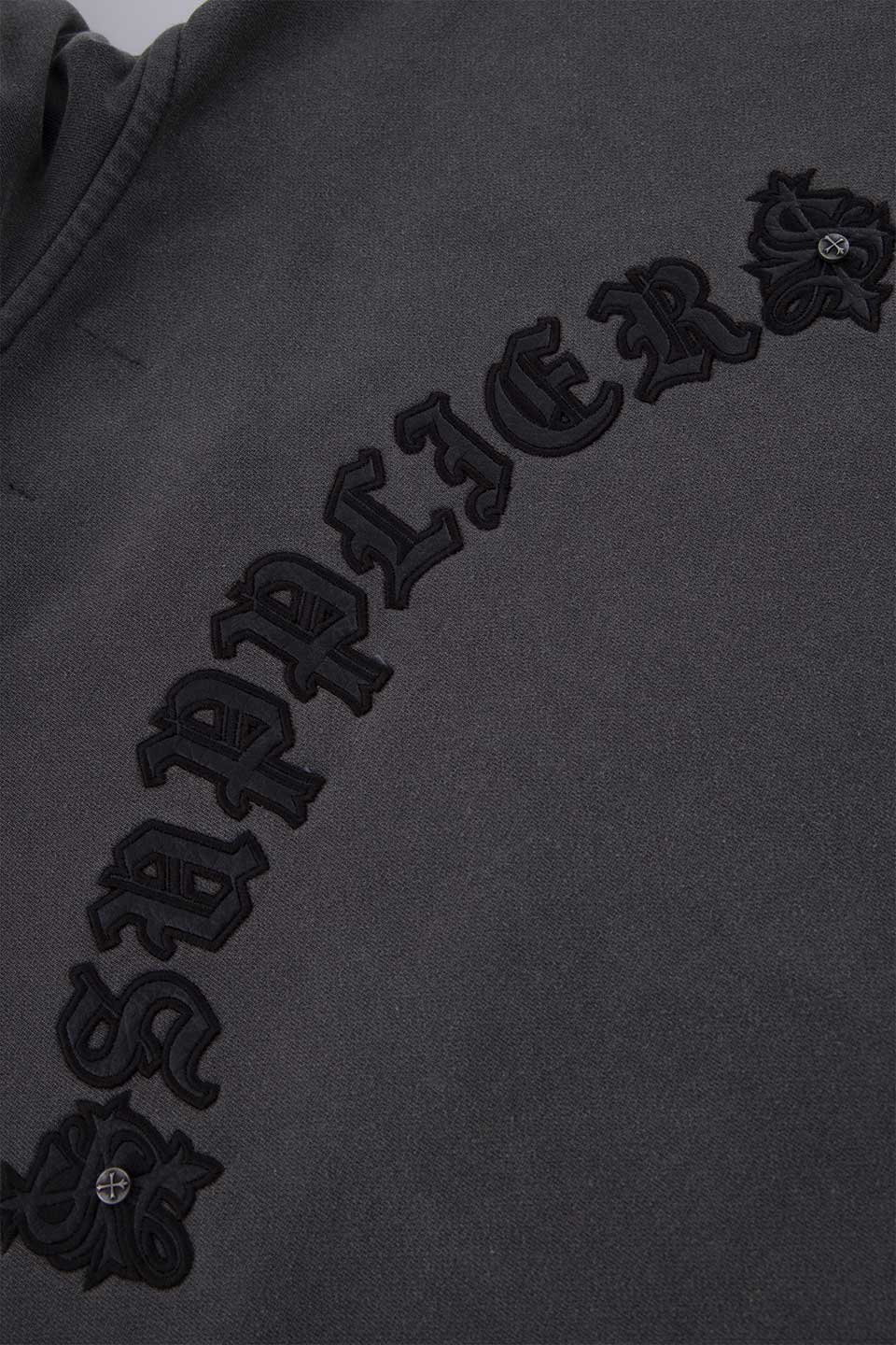 Fleur Switching Zip Hoodie