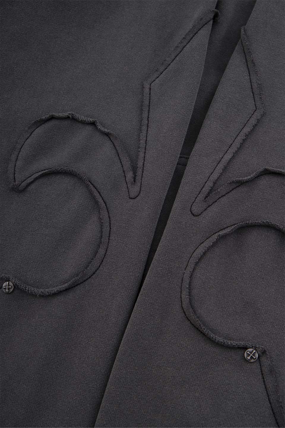 Fleur Switching Zip Hoodie