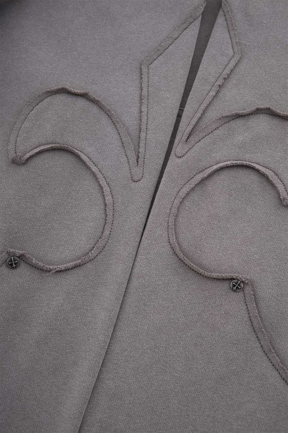 Fleur Switching Zip Hoodie