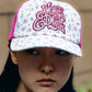 Flower Mesh Cap