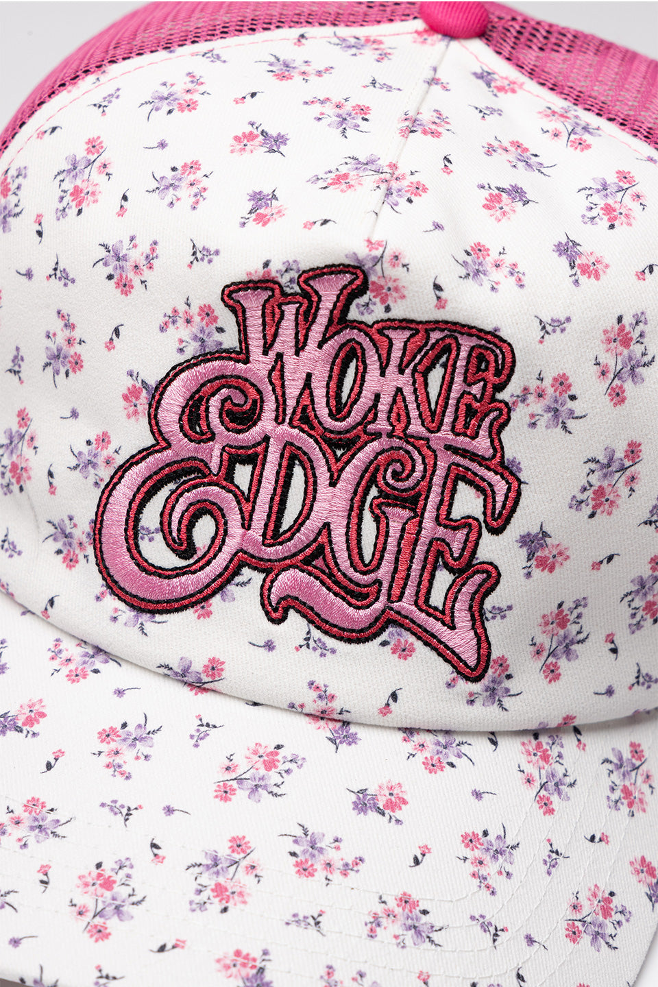 Flower Mesh Cap
