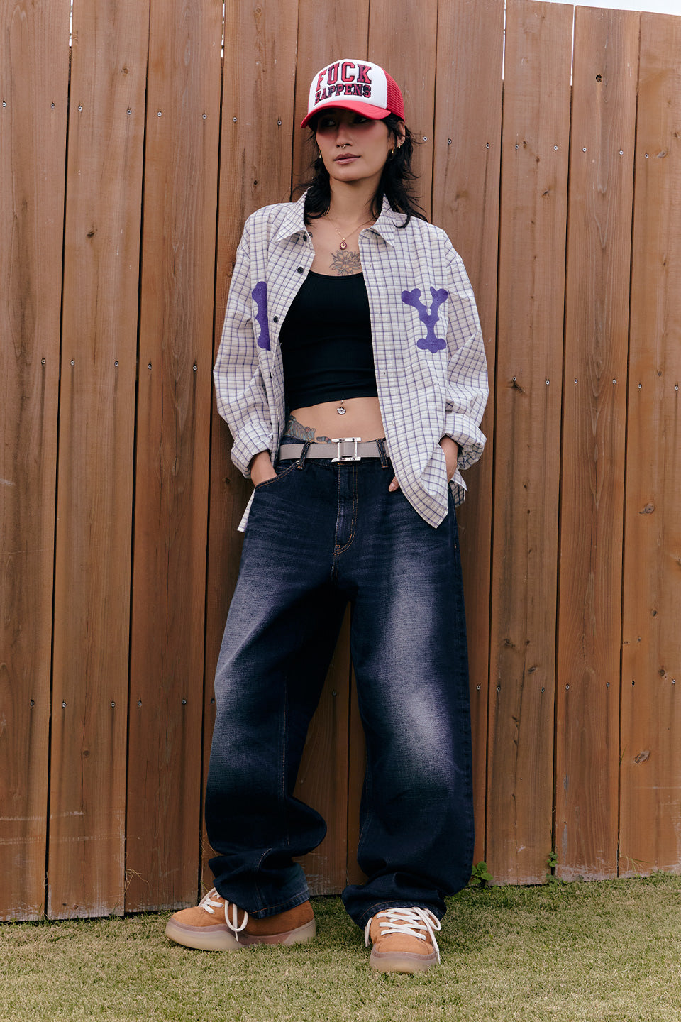 Fuck Happens Mesh Cap