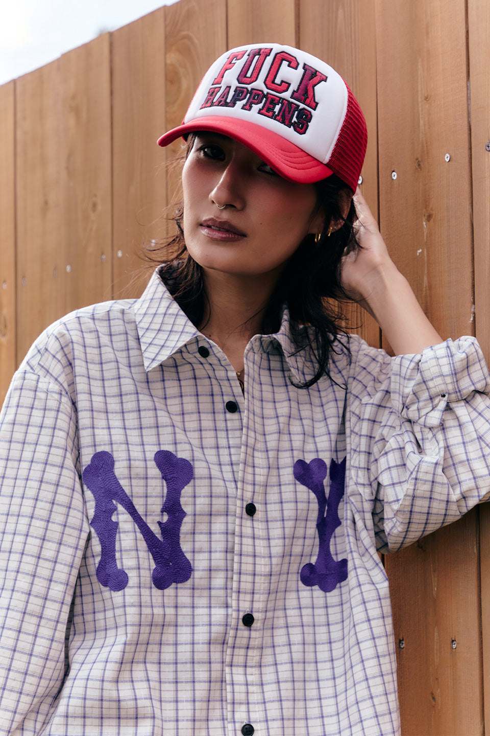 Fuck Happens Mesh Cap