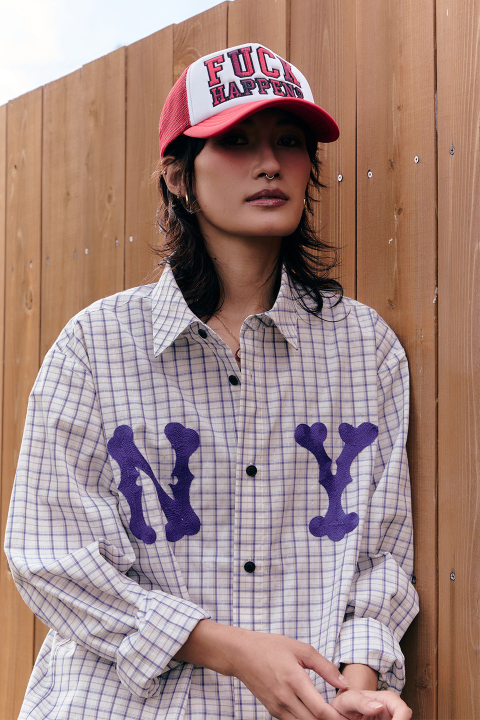 Fuck Happens Mesh Cap