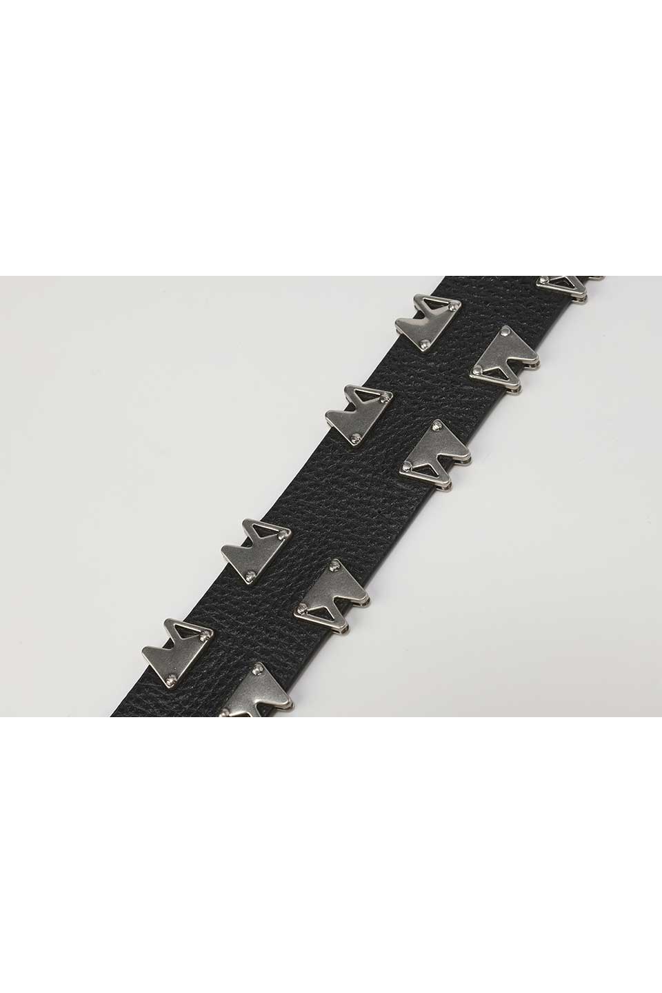 Full-Grain Leather Rivet Belt