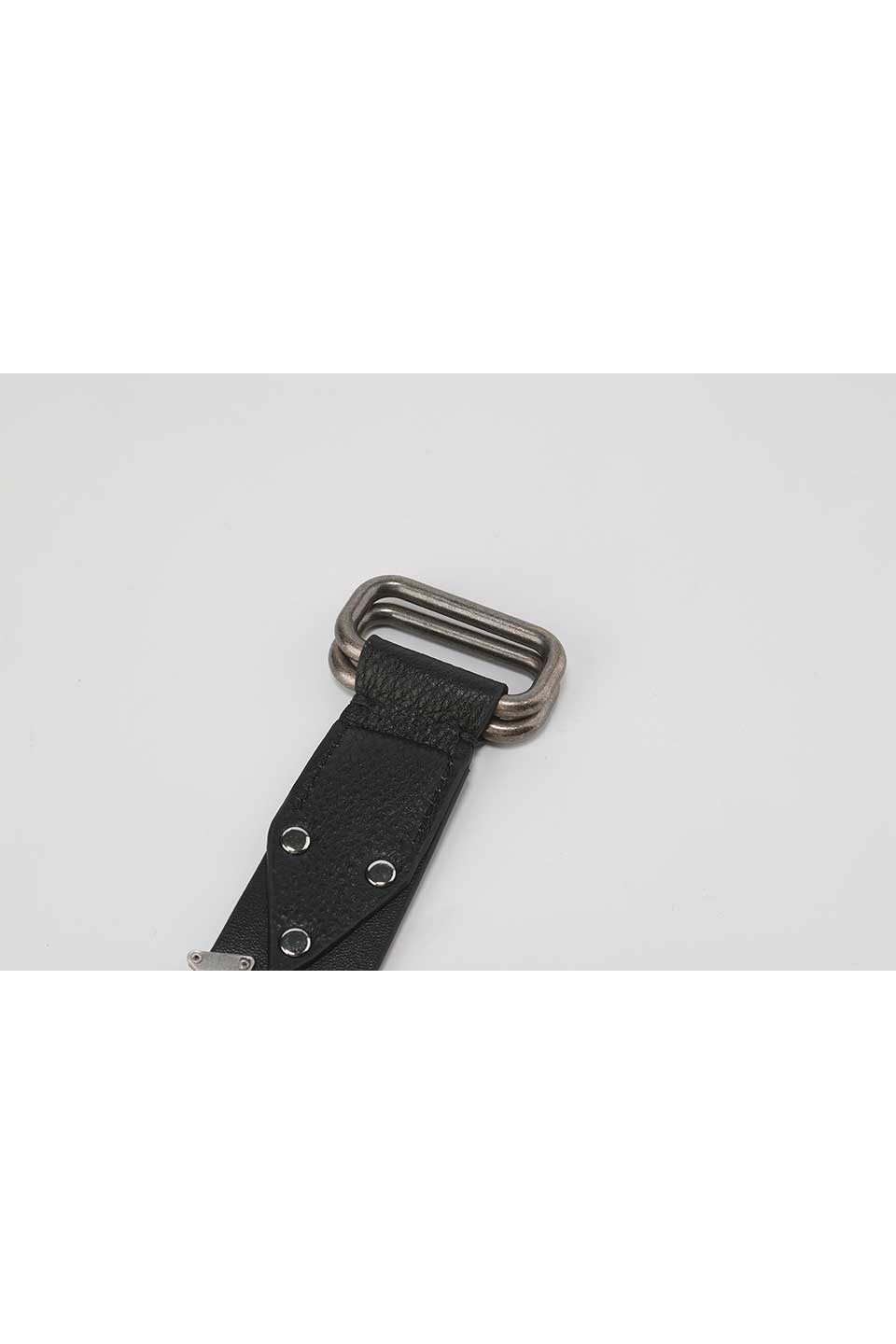 Full-Grain Leather Rivet Belt