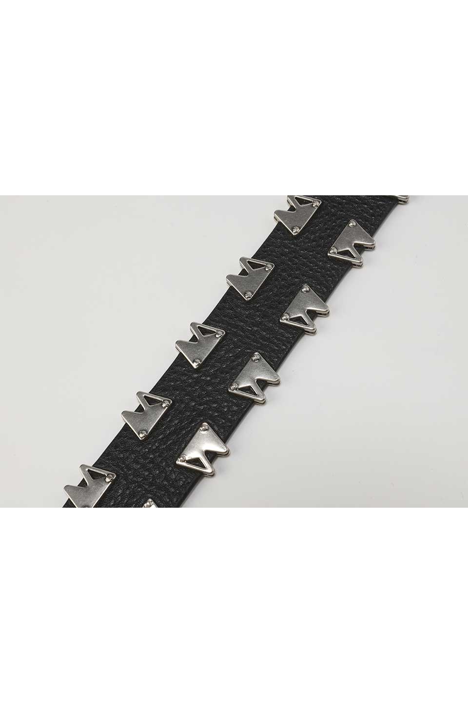 Full-Grain Leather Rivet Belt