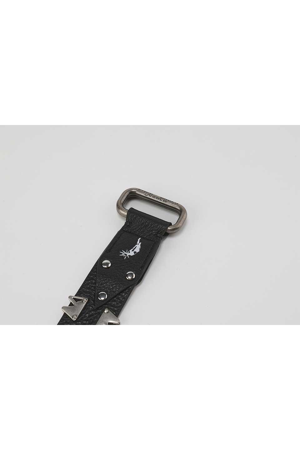 Full-Grain Leather Rivet Belt