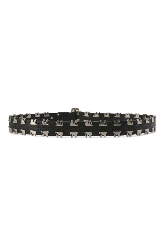 Full-Grain Leather Rivet Belt