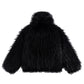 Full-Zip Faux Fur Jacket