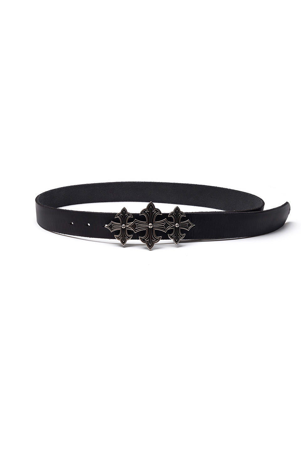 Triple Cross Buckle Belt