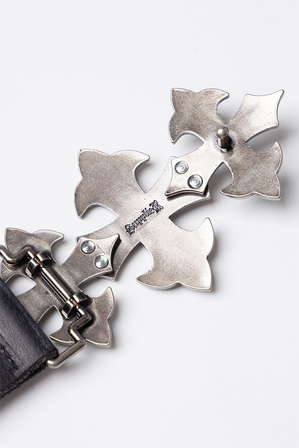 Triple Cross Buckle Belt