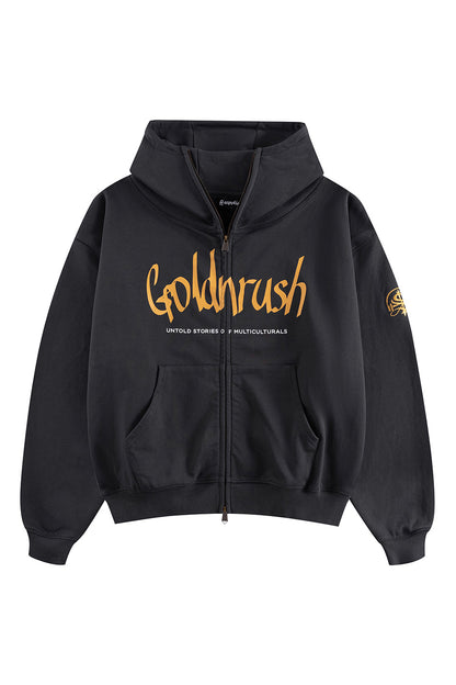 Goldnrush X Supplier Zip Up Hoodie