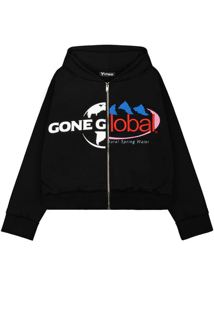 Gone Global Zip Hoodie
