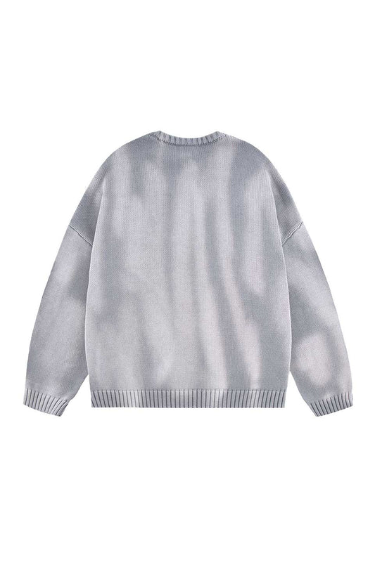 Garment Dyed Crew Knit