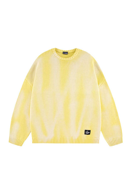 Garment Dyed Crew Knit