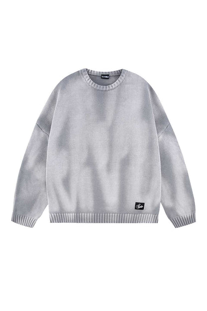 Garment Dyed Crew Knit