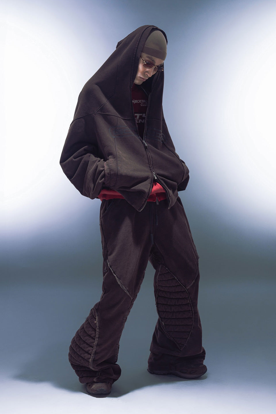 Gc Cocoon Washed Zip Hoodie