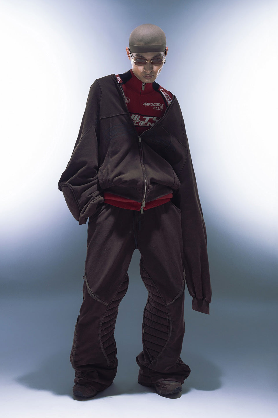 Gc Cocoon Washed Zip Hoodie