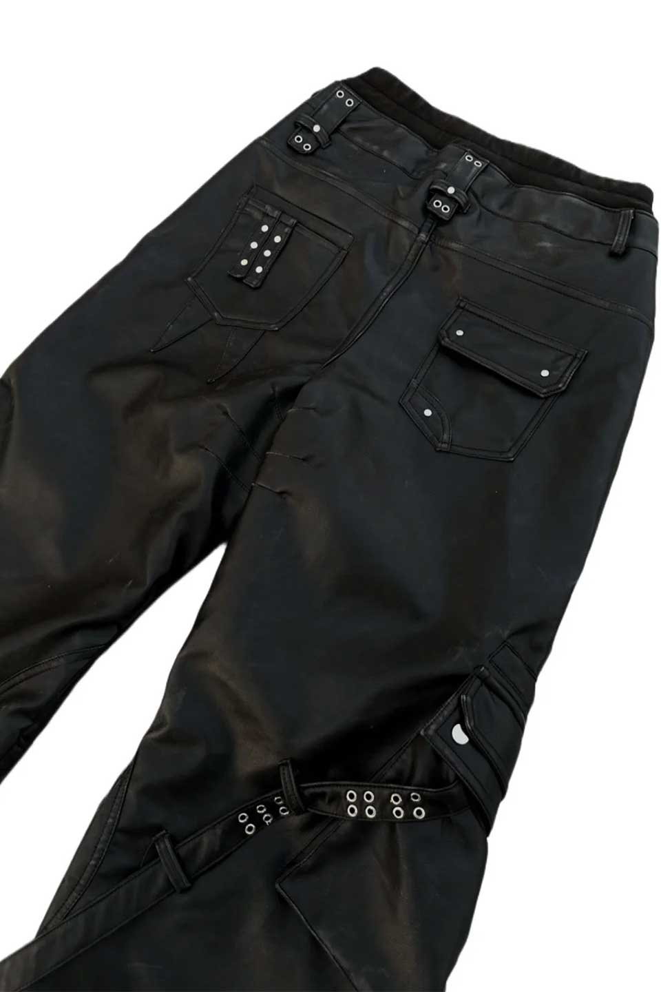 Ghid_Rah Cha_S Leather Cargo Pants