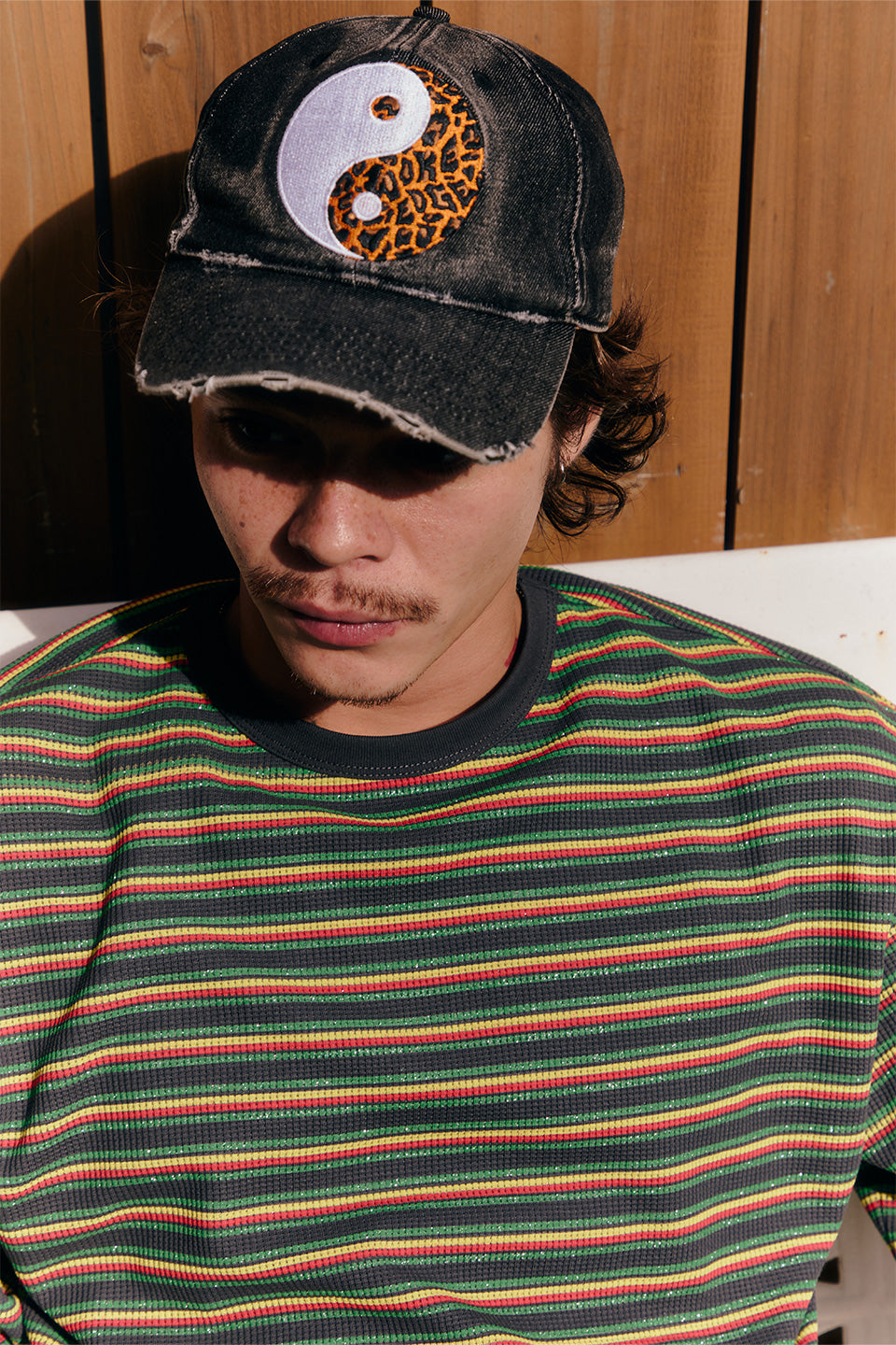 Yin Yan Denim Cap｜WOKE EDGE｜キャップ