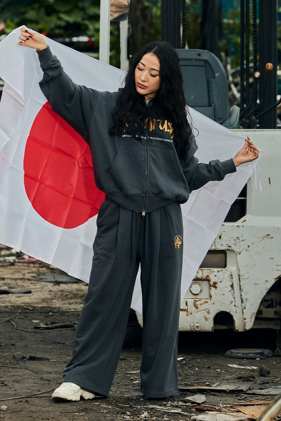 Goldnrush X Supplier Zip Up Hoodie