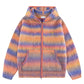 Gradation Mohair Zip Knit
