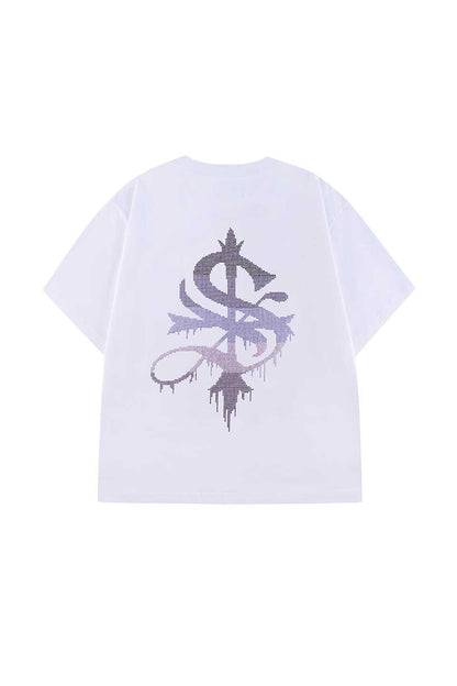 Gradient Melt Cross Tee