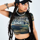 Heart Tribal Rhinestone Mesh Cap