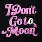 【I don't go to the moon】 Logo Tee - Oversize Fit