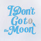 【I don't go to the moon】 Logo Tee - Oversize Fit