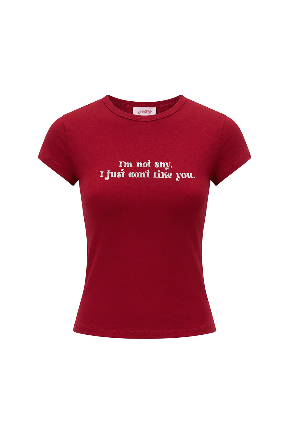 【先行予約販売】I'm Not Shy Glitter Tee Women's【5月中旬お届け】