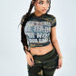 I'm Not Your Baby Cropped Tee Women's