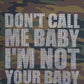 I'm Not Your Baby Cropped Tee Women's