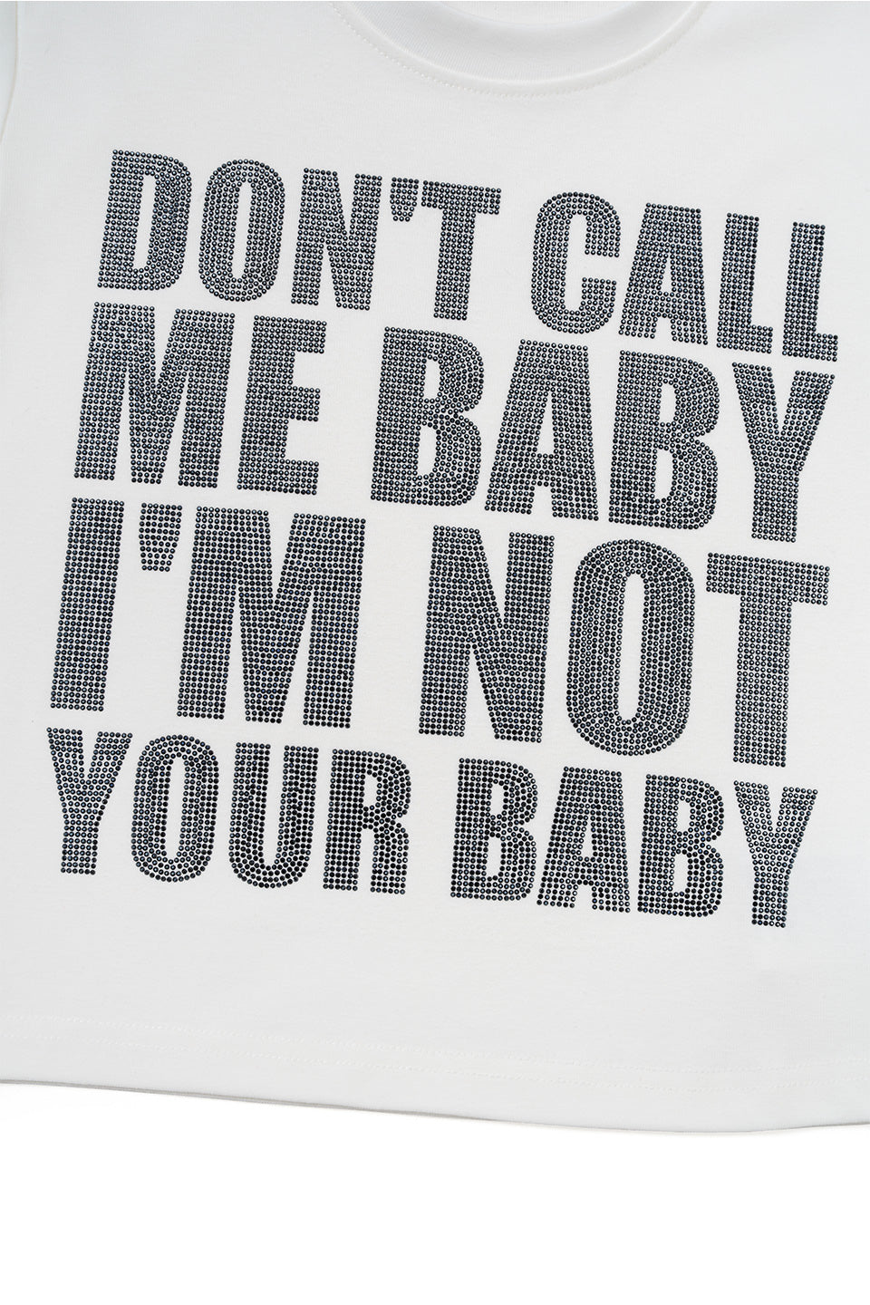 【予約販売】I'm Not Your Baby Cropped Tee Women's【5月下旬お届け】