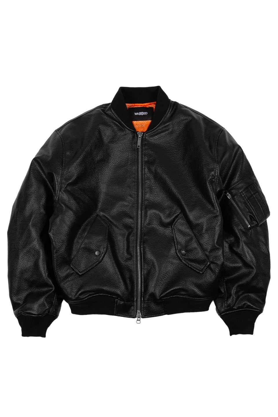 Kingdom Faux Leather Bombers