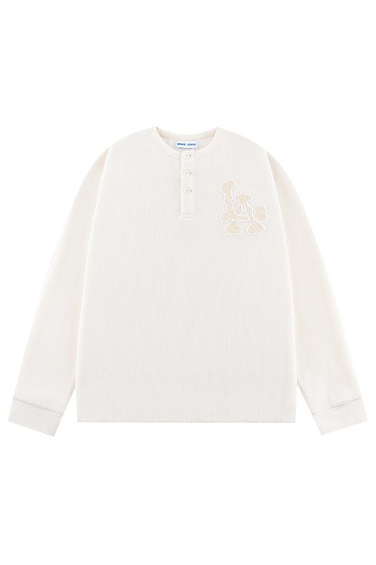 La Henly Neck Long Sleeve