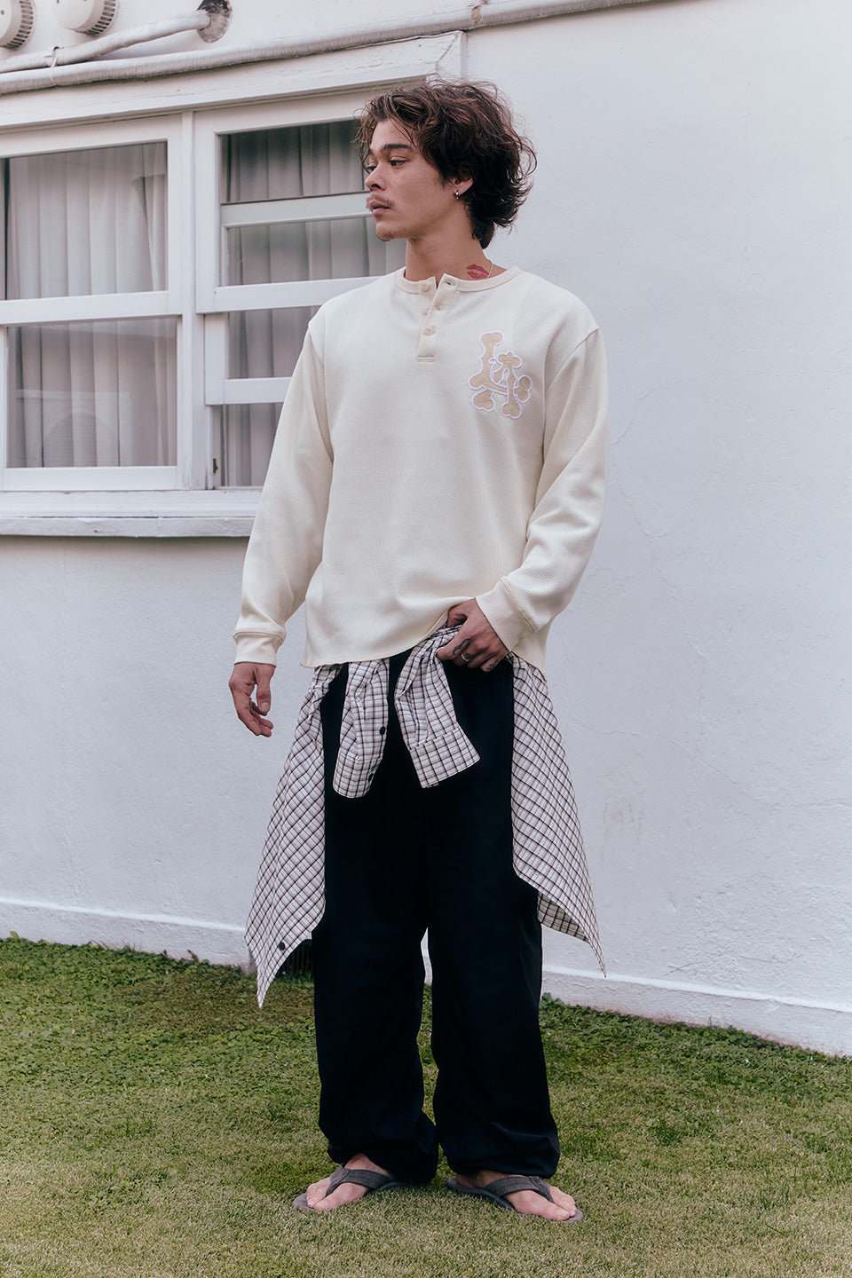 La Henly Neck Knit Long Sleeve
