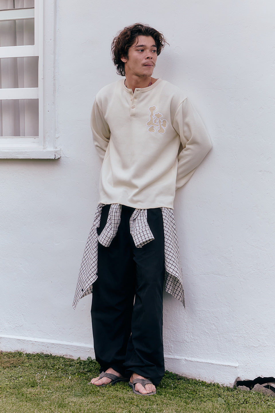 La Henly Neck Knit Long Sleeve