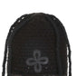 Leather Patch Braids Beanie