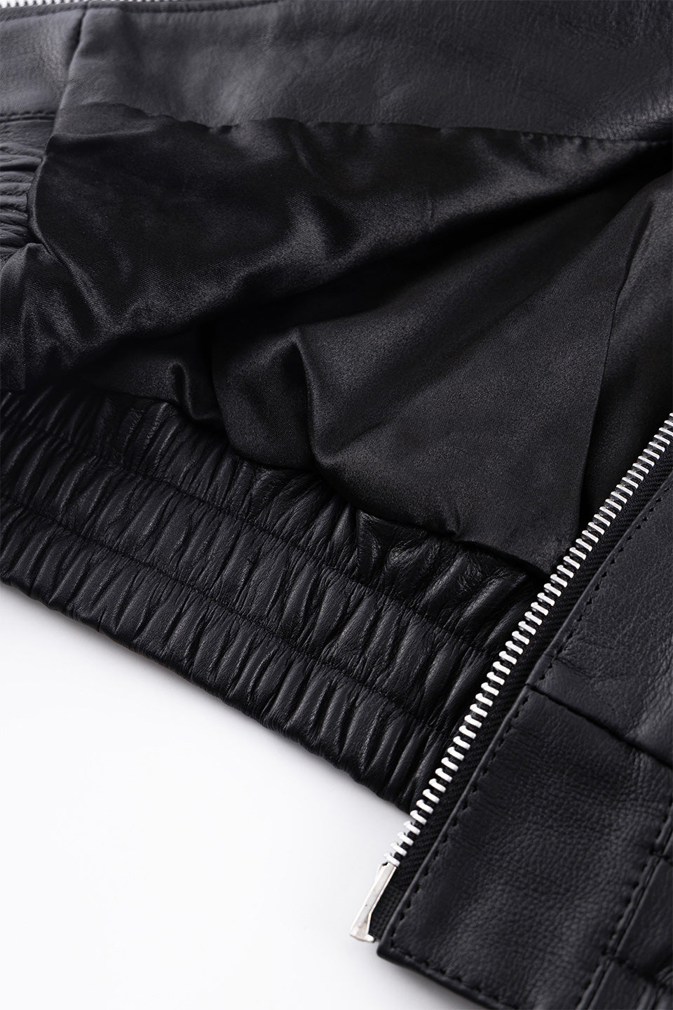 Leather Tech Bomber Jacket｜WOKE EDGE｜ジャケット