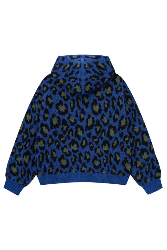 Leoparad Mohair Zip Knit