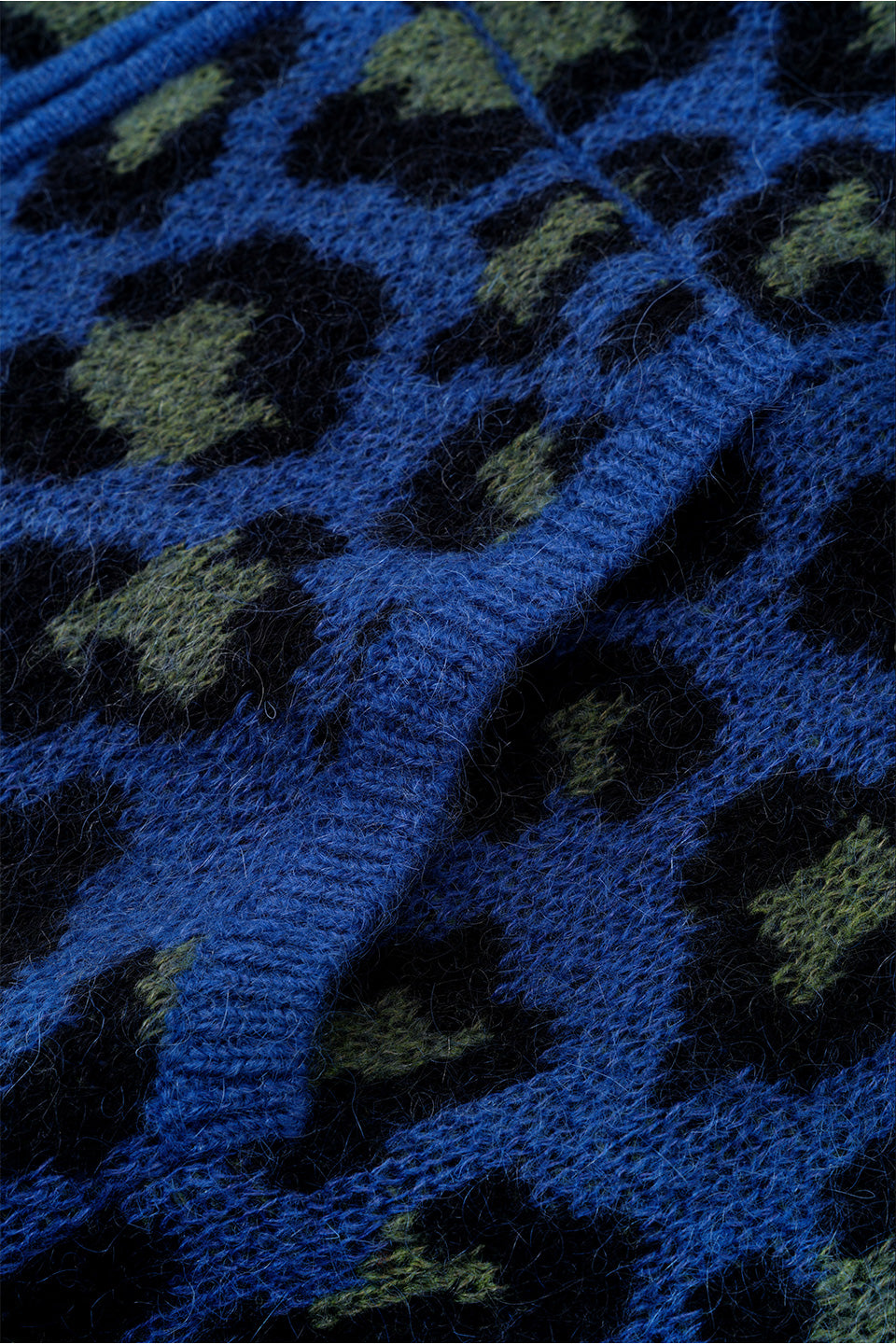 Leoparad Mohair Zip Knit