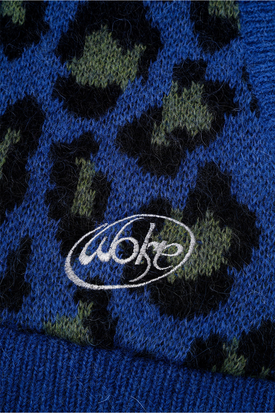 Leoparad Mohair Zip Knit