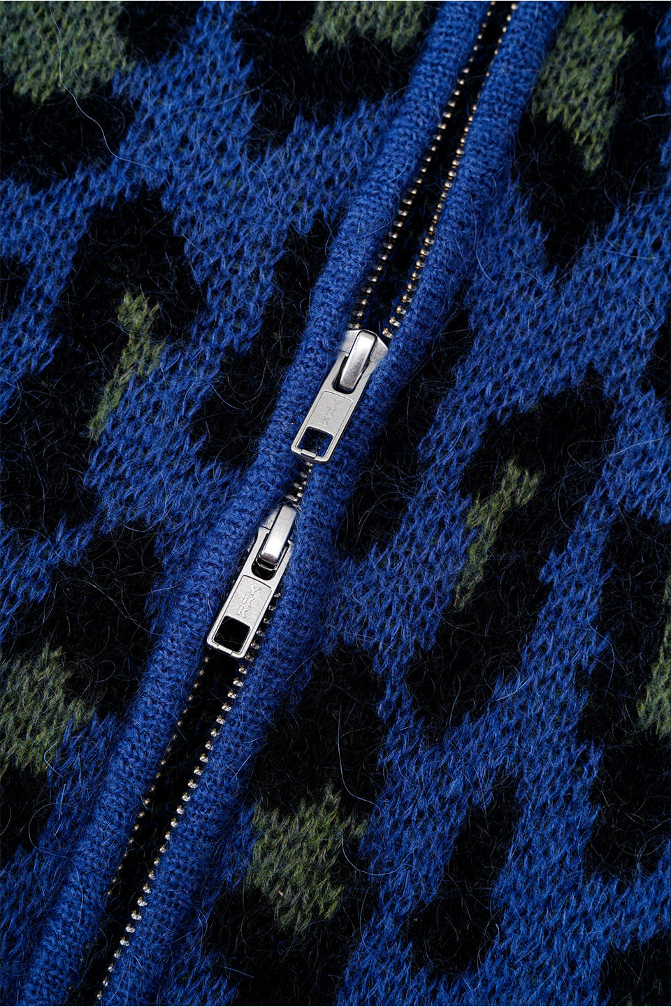 Leoparad Mohair Zip Knit
