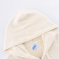 Leopard Circle Logo Thermal Zip Hoodie