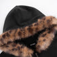 Leopoard Fur Zip Hoodie
