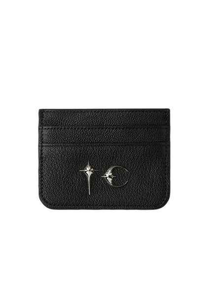 Logo Leather Card Case