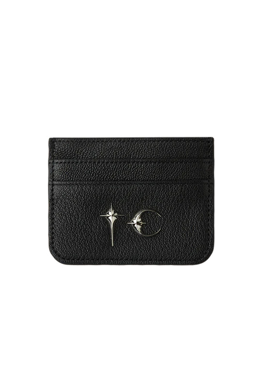 Logo Leather Card Case