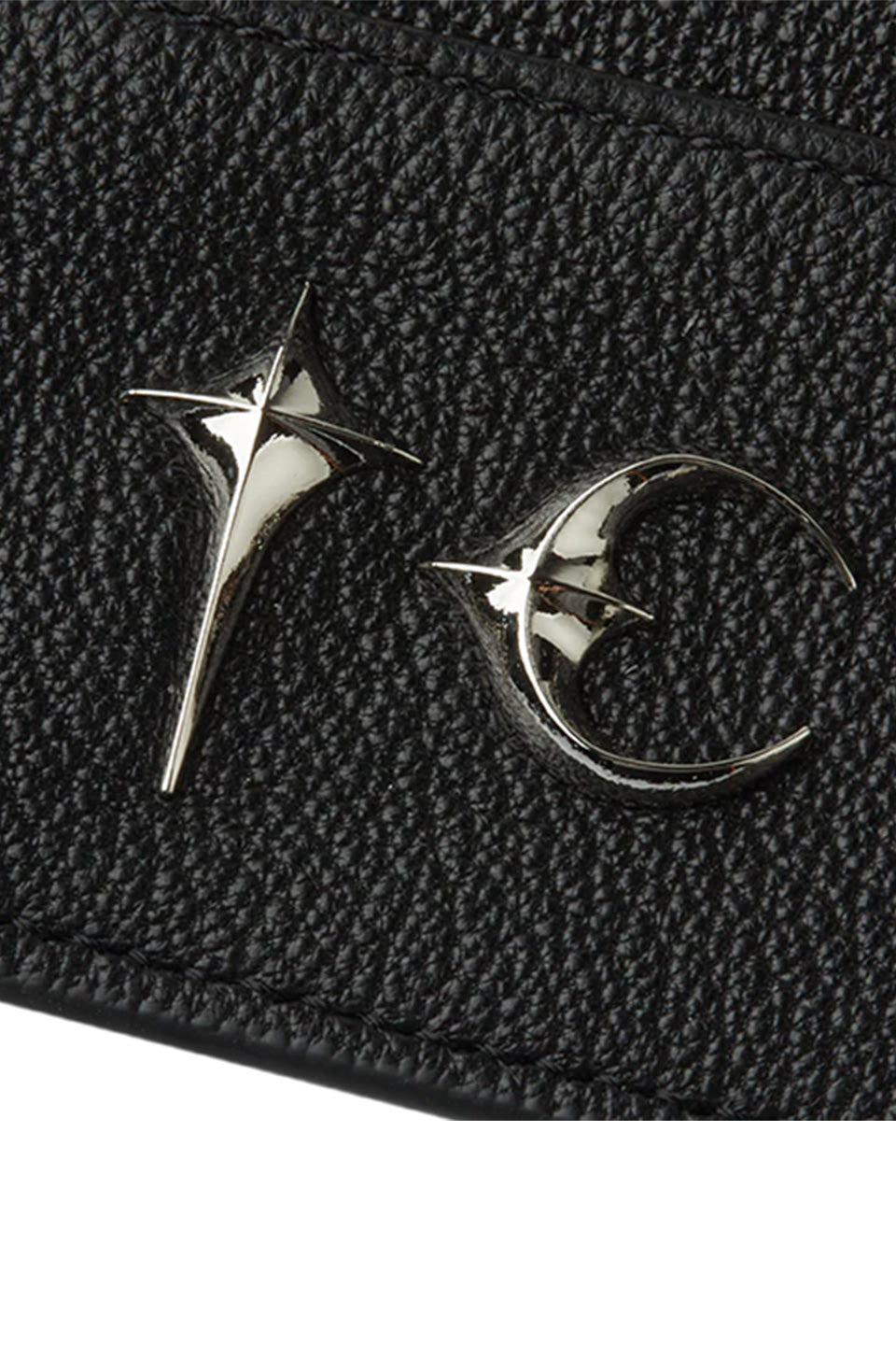Logo Leather Card Case